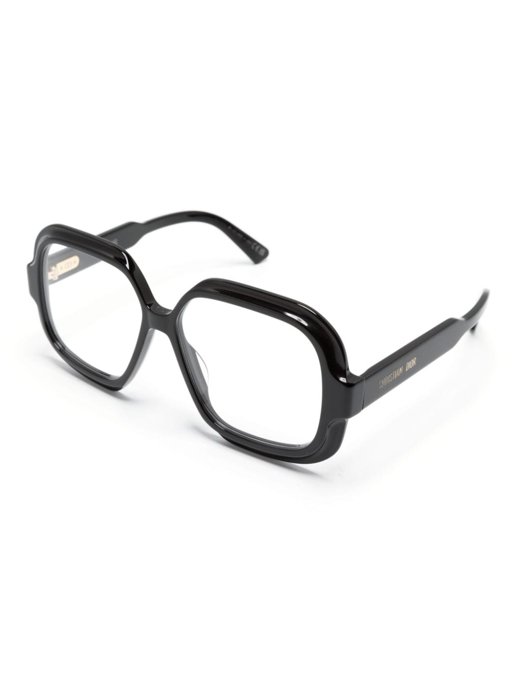 Dior Eyewear Bril met vierkant montuur - Zwart