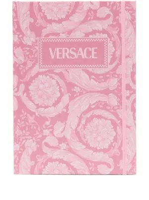 VERSACE チェッカーパターン ノート　本 VERSACE チェッカーパターン ノート本