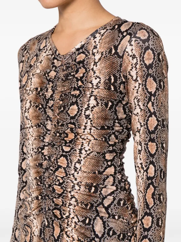 Michael kors snakeskin dress outlet