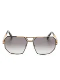 Cazal pilot-frame gradient sunglasses - Gold