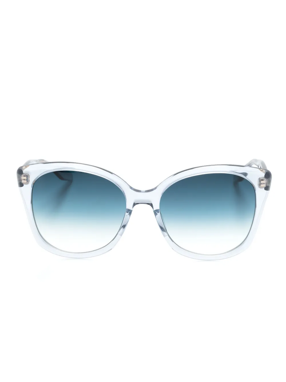 Barton Perreira Brow Babe zonnebril met vlinder montuur Blauw