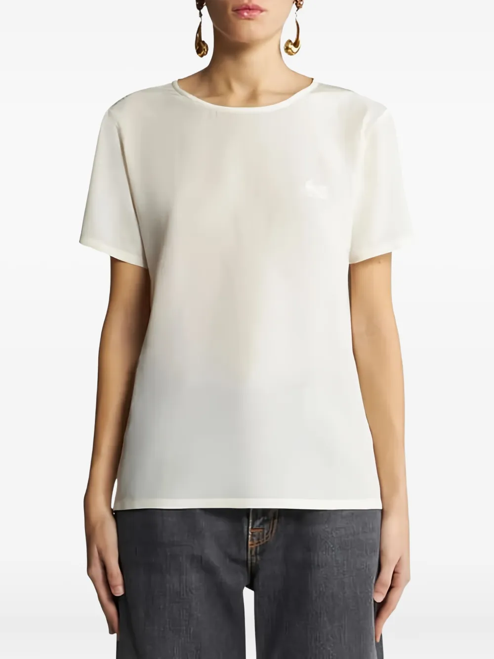 ETRO silk blouse - Bianco