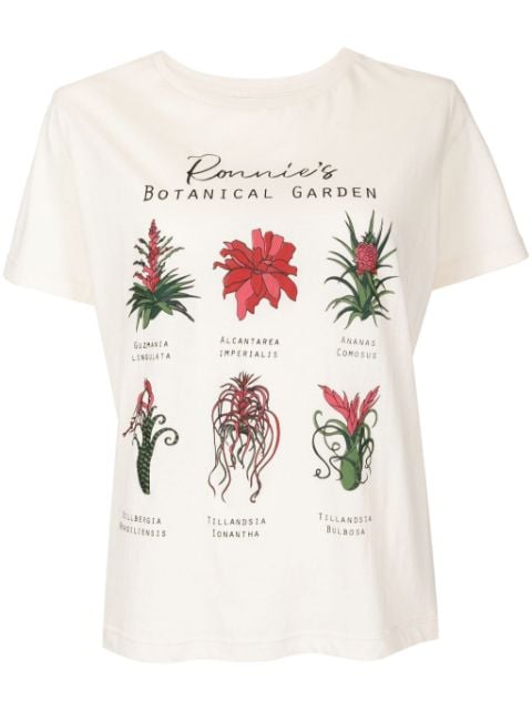 Isolda Ronnie's Botanical Garden cotton T-shirt