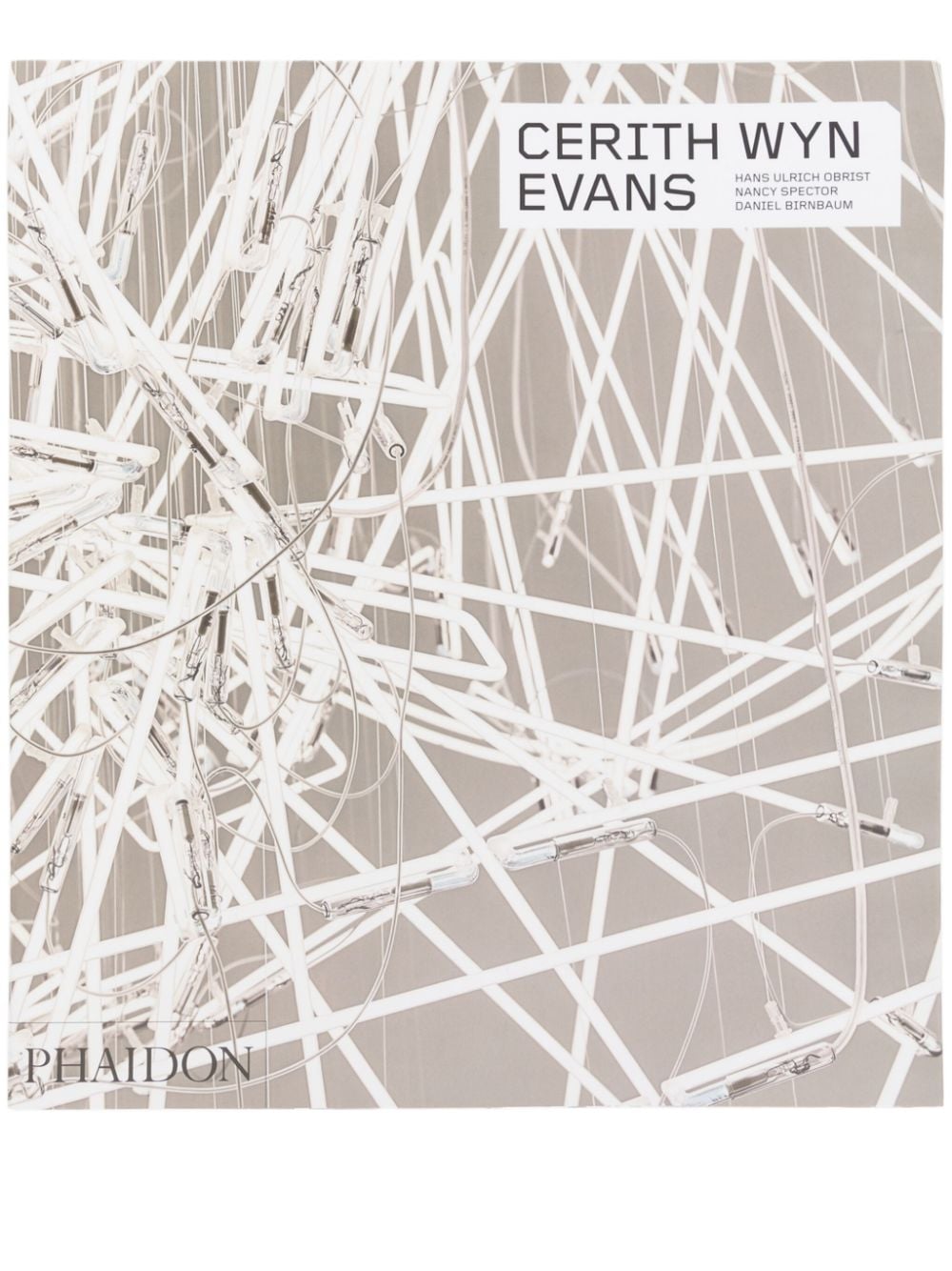 Phaidon Press Cerith Wyn Evans:hans Ulrich Obrist, Nancy Spector, And Daniel Birnbaum Book In Grey