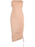 Wolford Fatal ruched mini dress - Neutrals