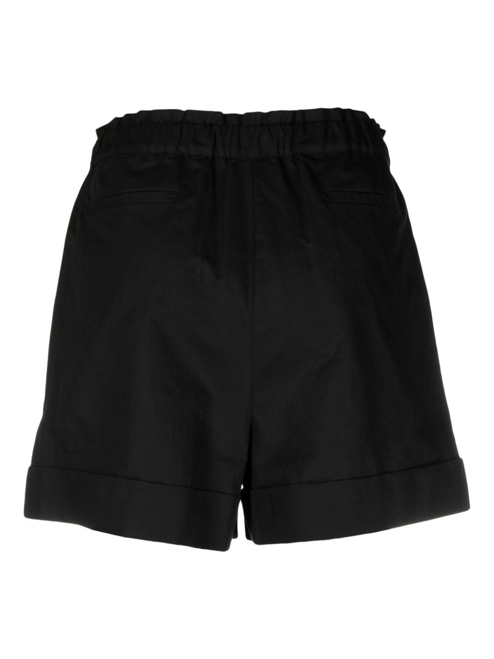 PINKO Shorts met gestrikte taille Zwart