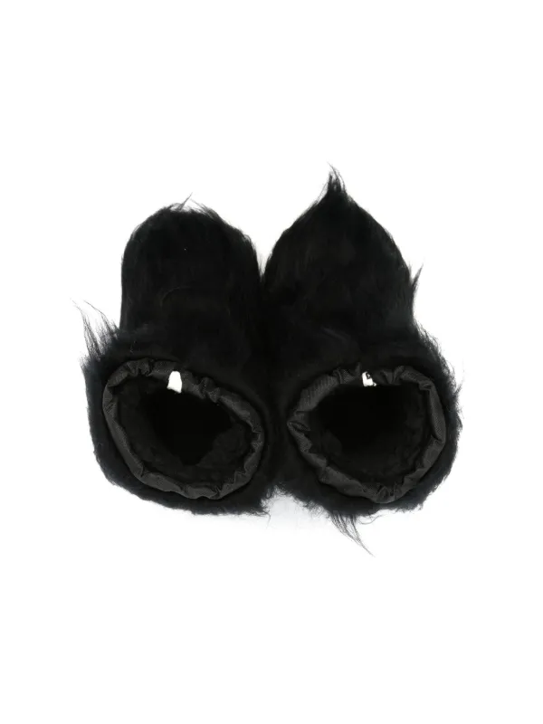 Marni Kids faux fur Ankle Boots Farfetch