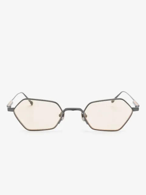 Matsuda M3138 geometric-frame tinted sunglasses