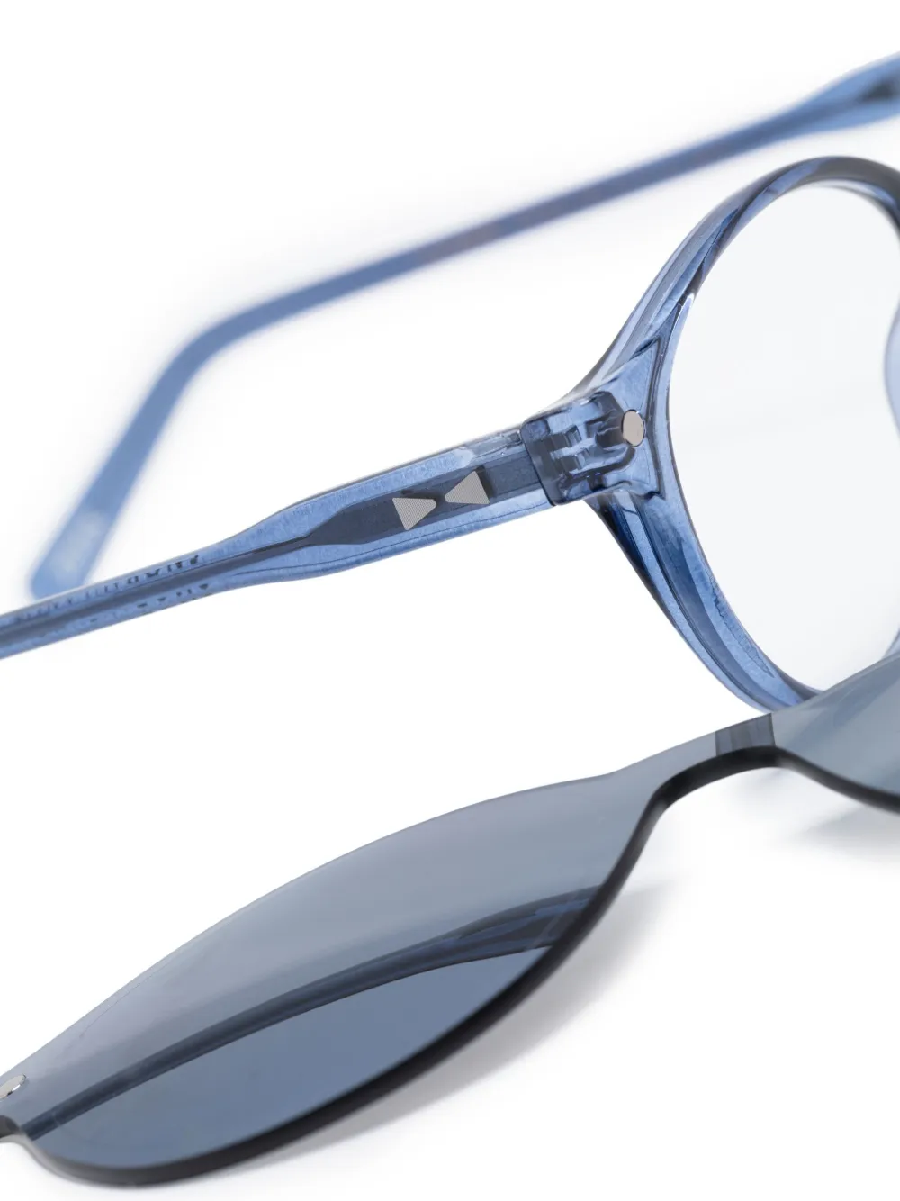  Snob Gafas Cicinin Con Clip - Azul 