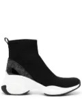 Michael Kors Zumma sock-style sneakers - Black