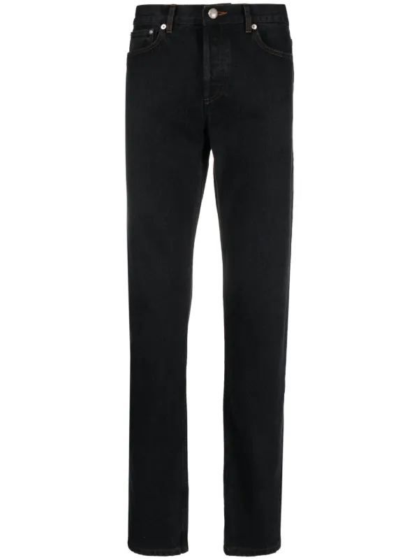 Apc black jeans online
