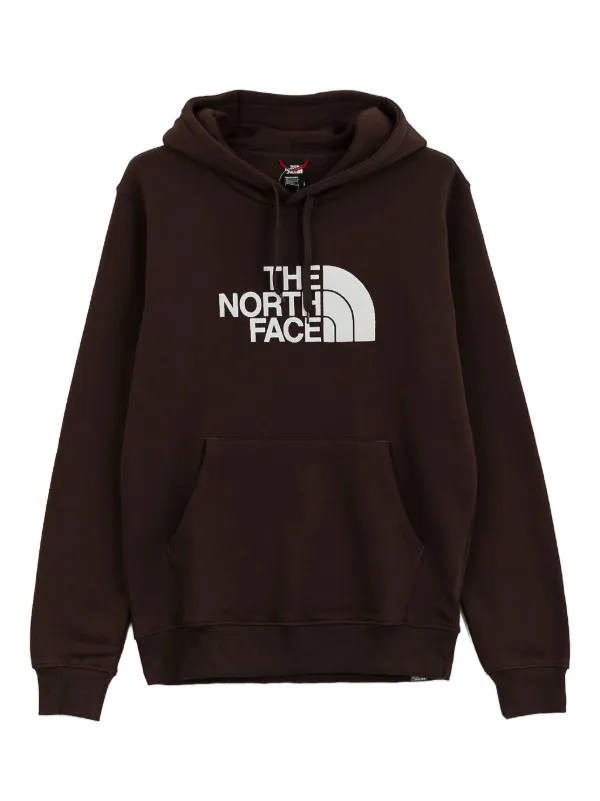 The North Face Drew Peak logo-print Hoodie Brown FARFETCH PH