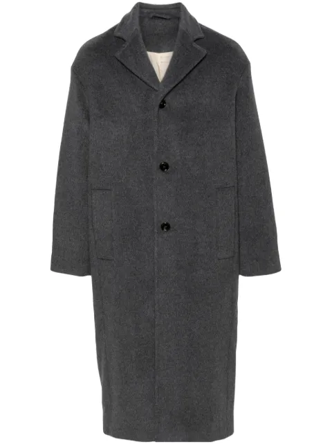 Séfr notched-lapels single-breasted coat 