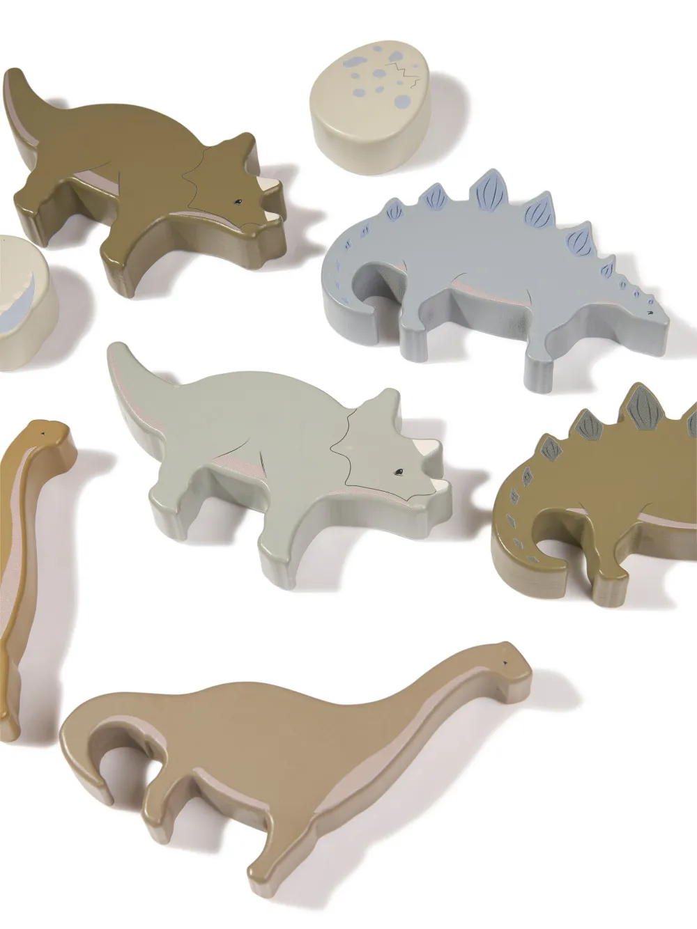 Konges Sløjd Set aus acht Dino-Blöcken aus Holz | Image 7