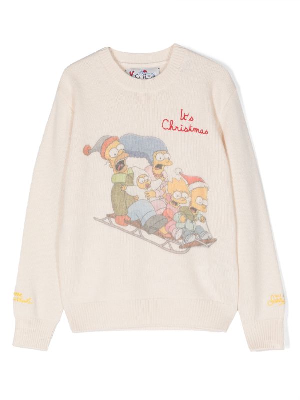 Simpsons christmas sale sweater