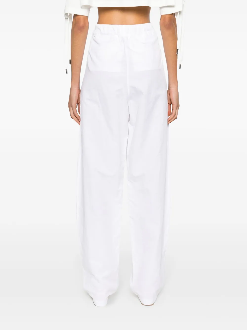 PINKO Broek met ceintuur Wit