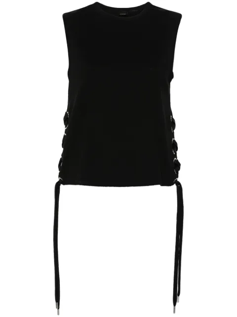PINKO sleeveless cotton top