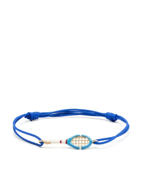 Aliita bracelet en or 9ct à détail en corde