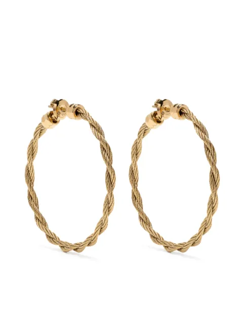 Charriol Love Twist hoop earrings
