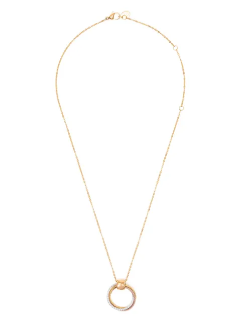 Charriol Celtic Triquetra pendant necklace 