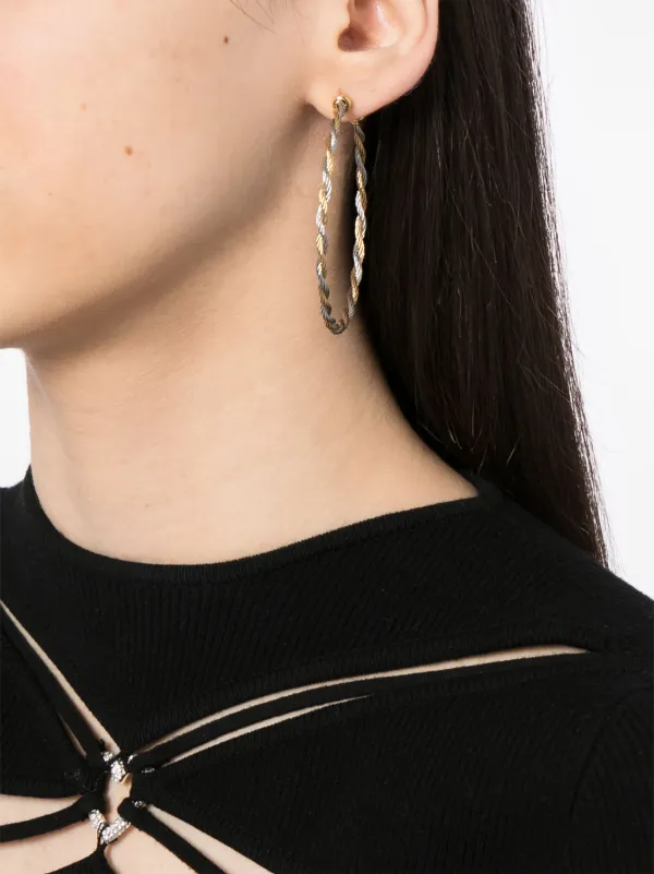 Charriol Love Twist ピアス | ゴールドトーン | FARFETCH JP