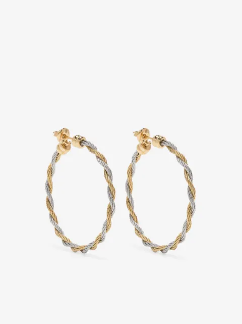 Charriol aretes Love Twist