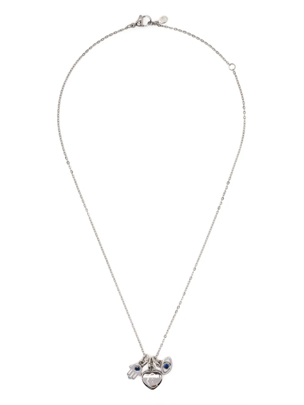 Charriol Forever Lucky Pendant Necklace In Silver