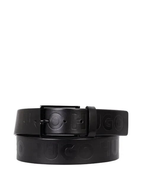 HUGO Cinto com logo gravado