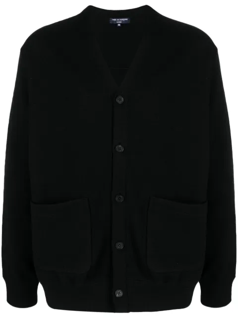 Comme Des Garçons Comme Des Garçons V-neck wool cardigan