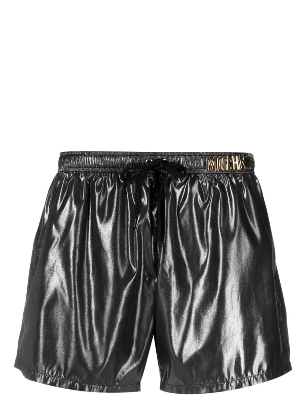 Moschino Metallic shorts Zwart