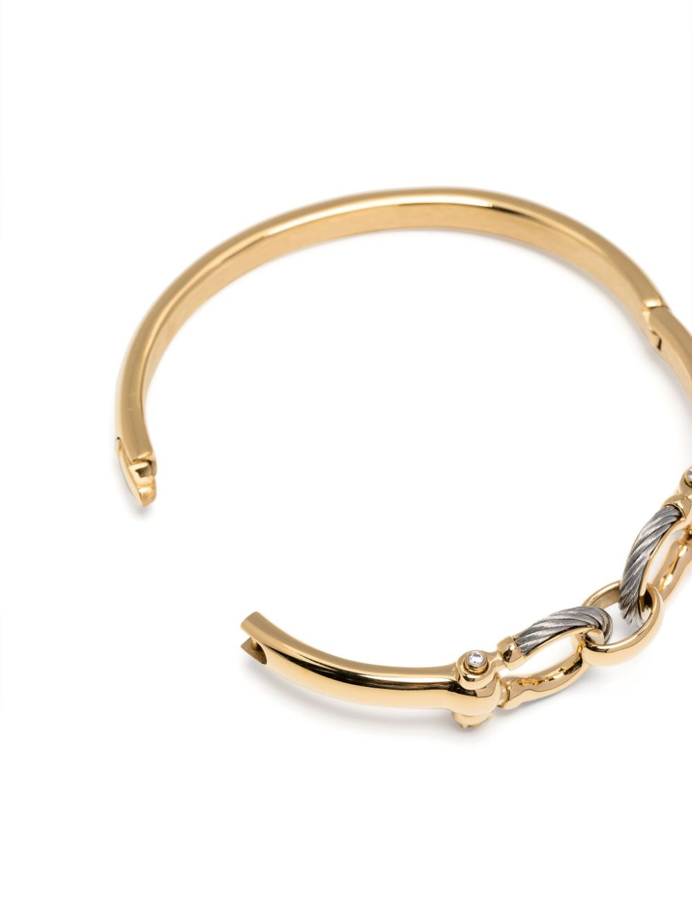 Shop Charriol Saint Tropez Mariner Bangle In Gold