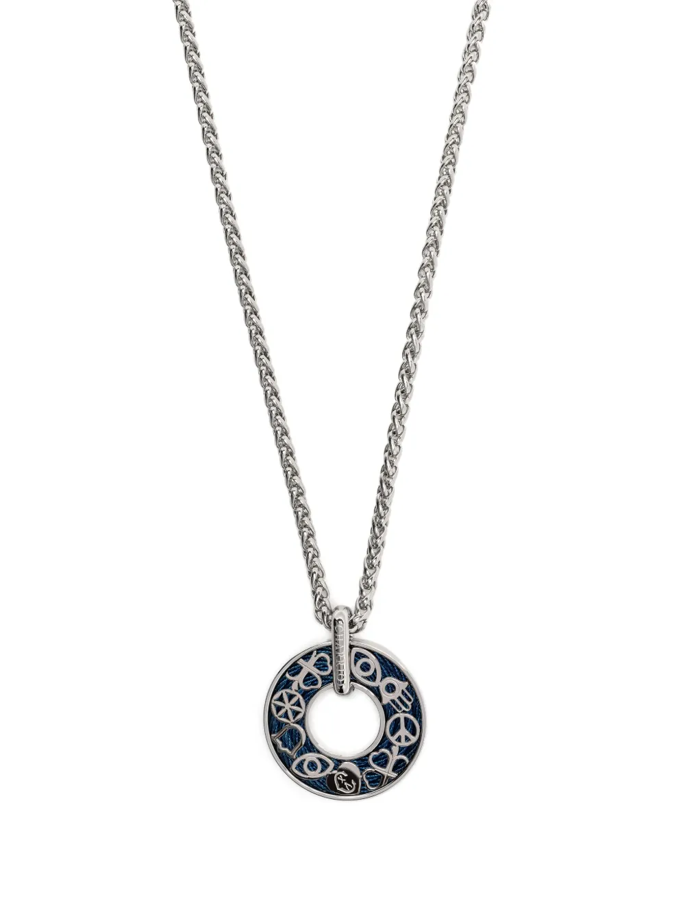 Charriol Forever Lucky halsketting met hanger - Zilver