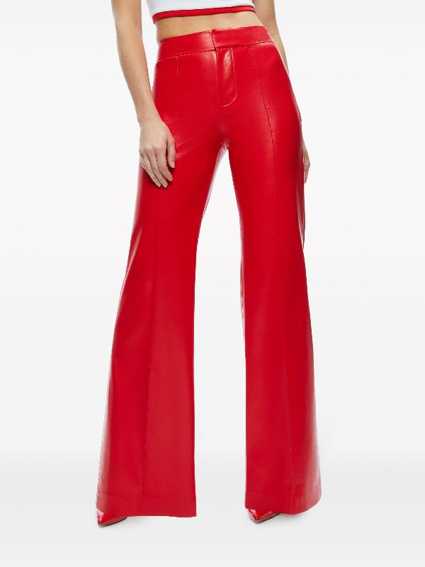 Alice and olivia dylan high sale waisted pants