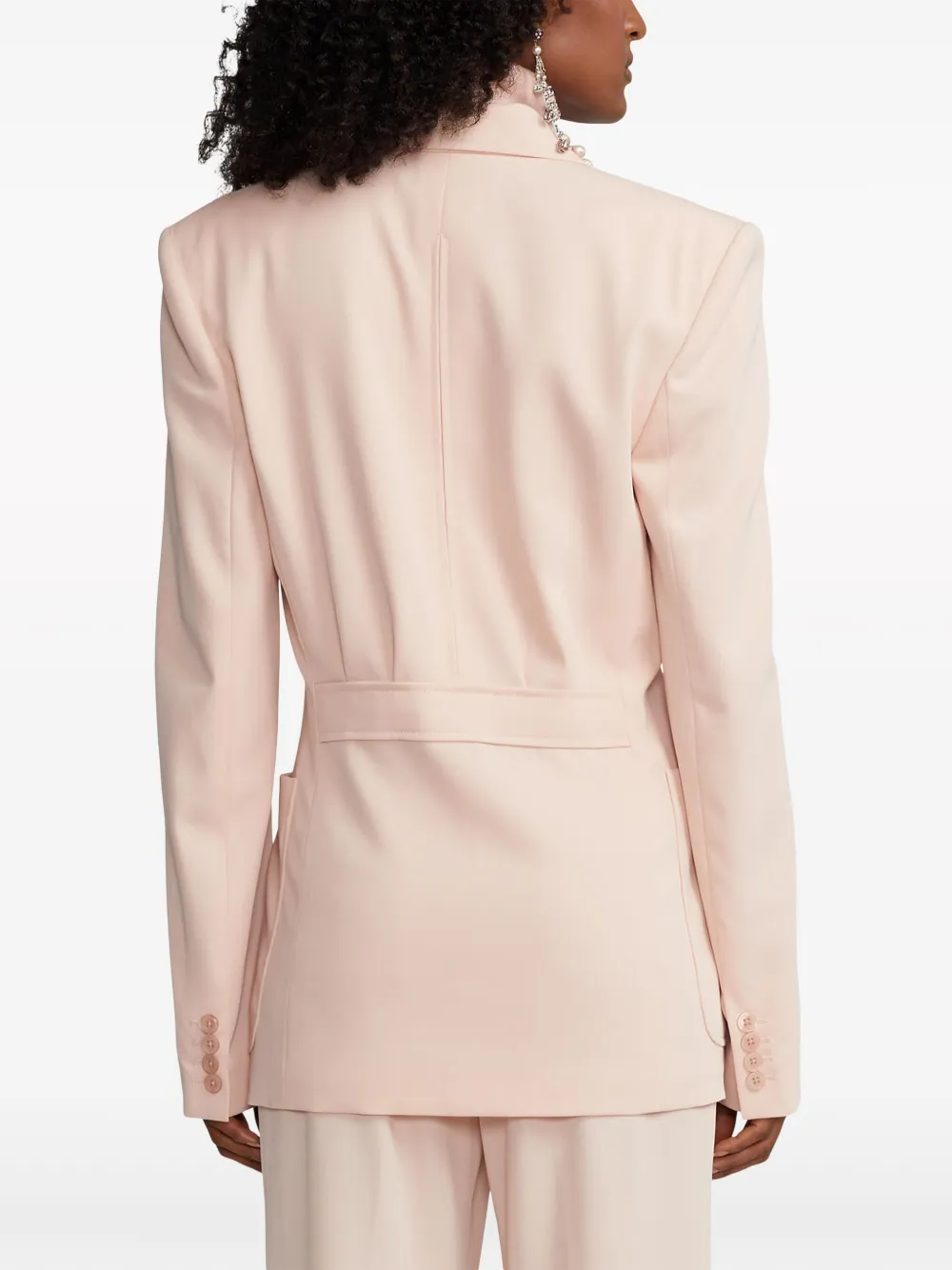 Polo Ralph Lauren Women's Kayleen Double-breasted Blazer In Pink