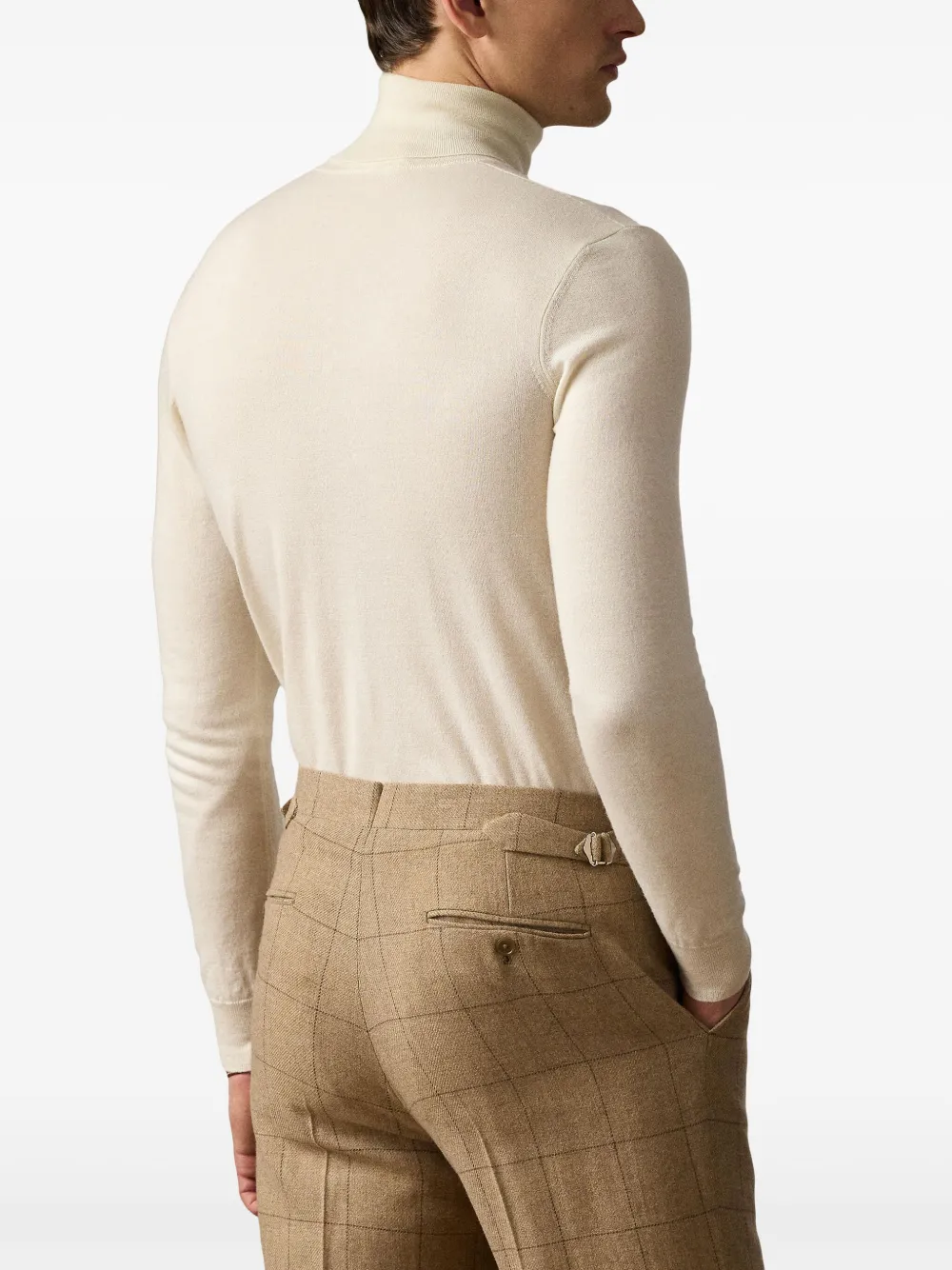 Ralph Lauren Purple Label Kasjmier coltrui Beige