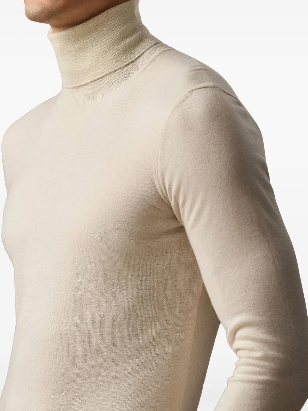 Ralph Lauren Purple Label Kasjmier coltrui Beige