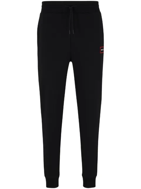 HUGO Calça esportiva com logo bordado