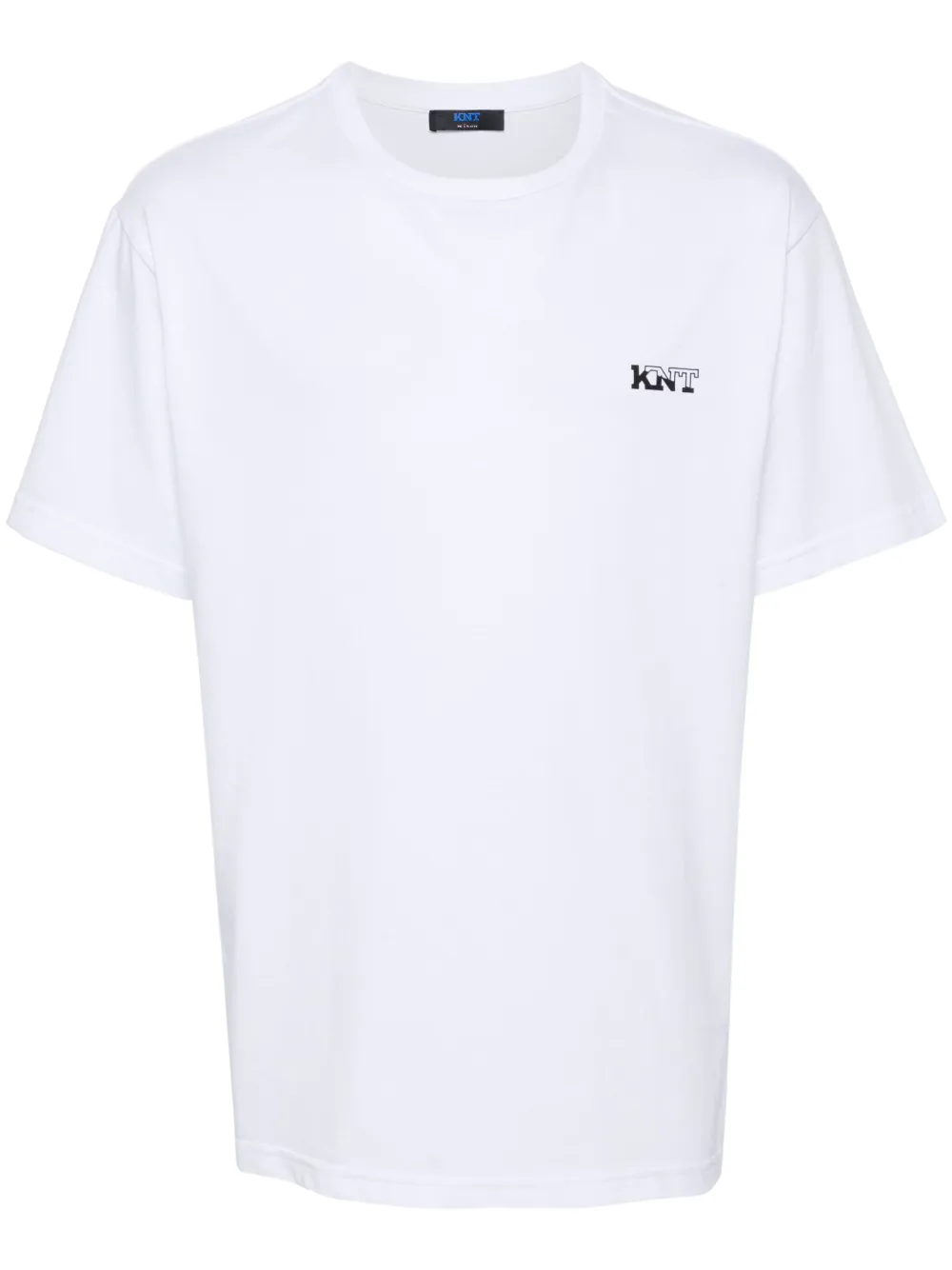 Kiton Katoenen T-shirt met logoprint Wit