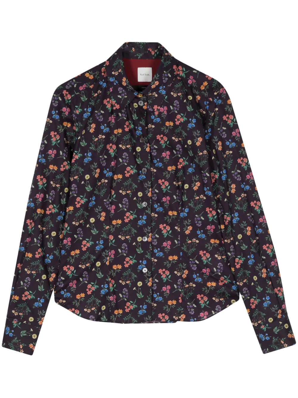 Paul Smith Overhemd met bloemenprint Paars