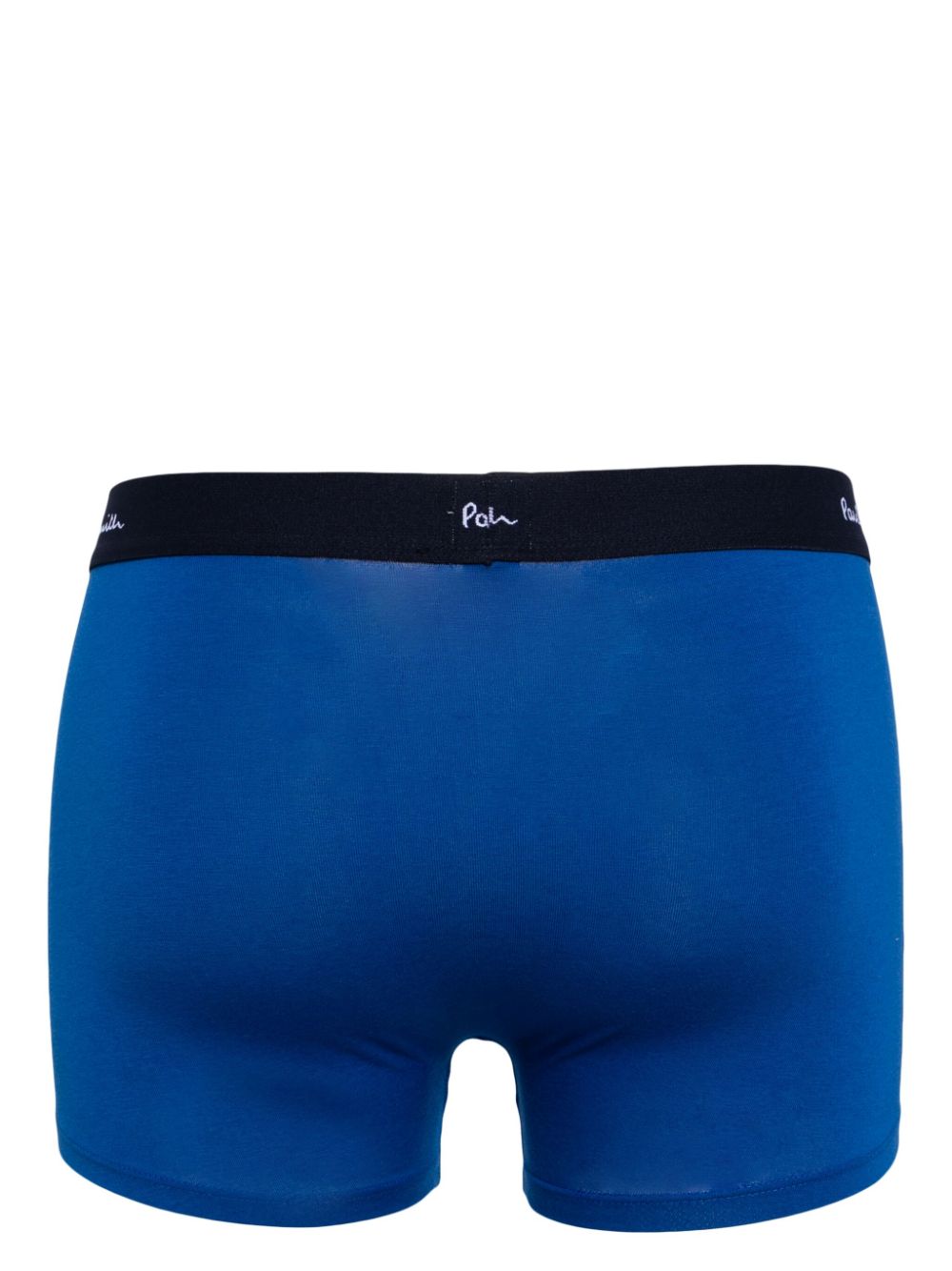 Shop Paul Smith Logo-waistband Boxers (pack Of Three) In Black