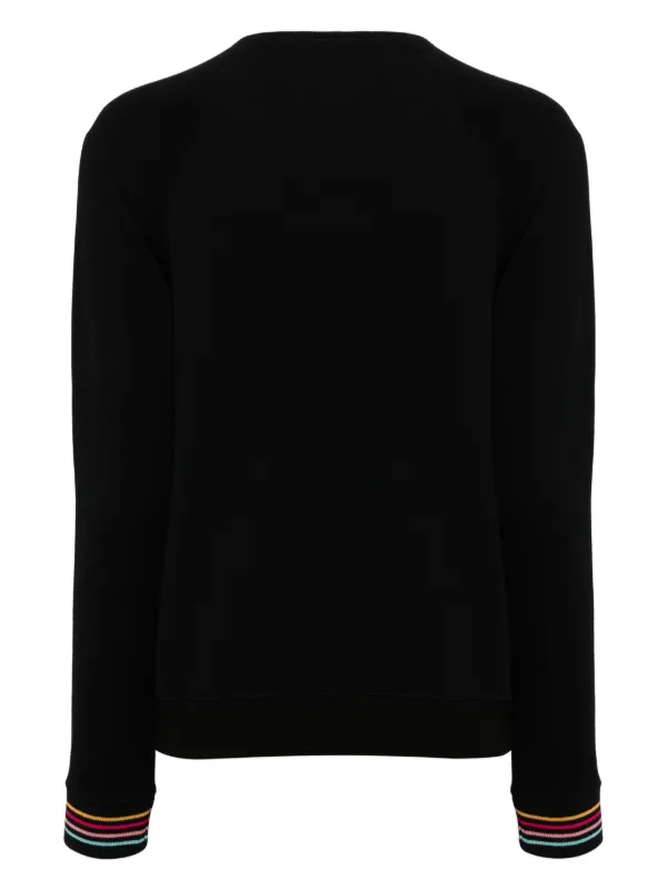 Paul Smith - paul smith スウェット Paul Smith ストライプ スウェットシャツ | ブラック | FARFETCH JP