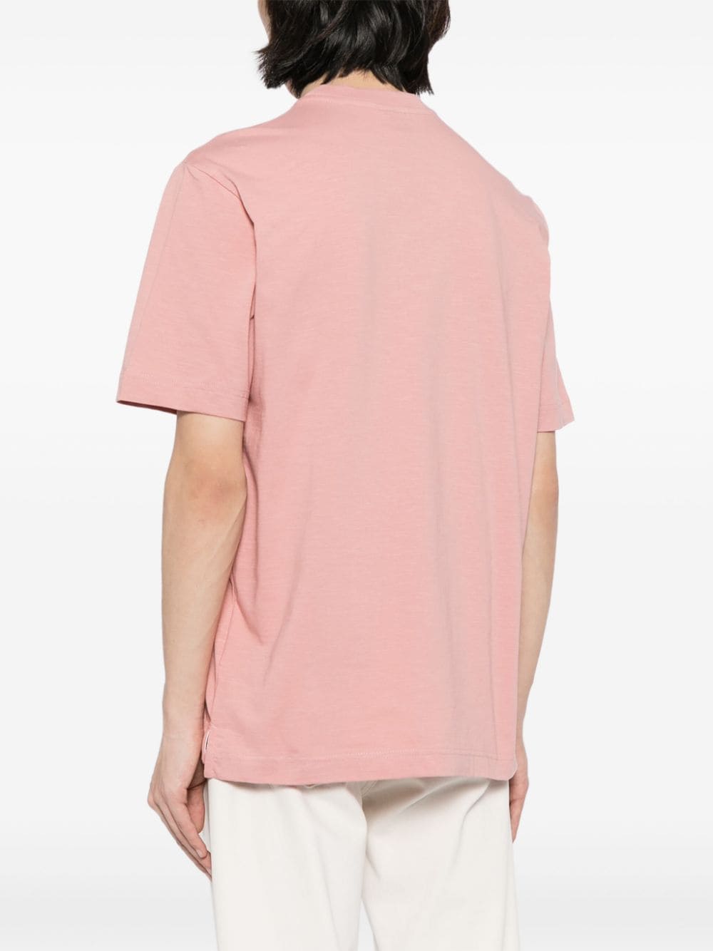 PS Paul Smith T-shirt met geborduurd logo Roze