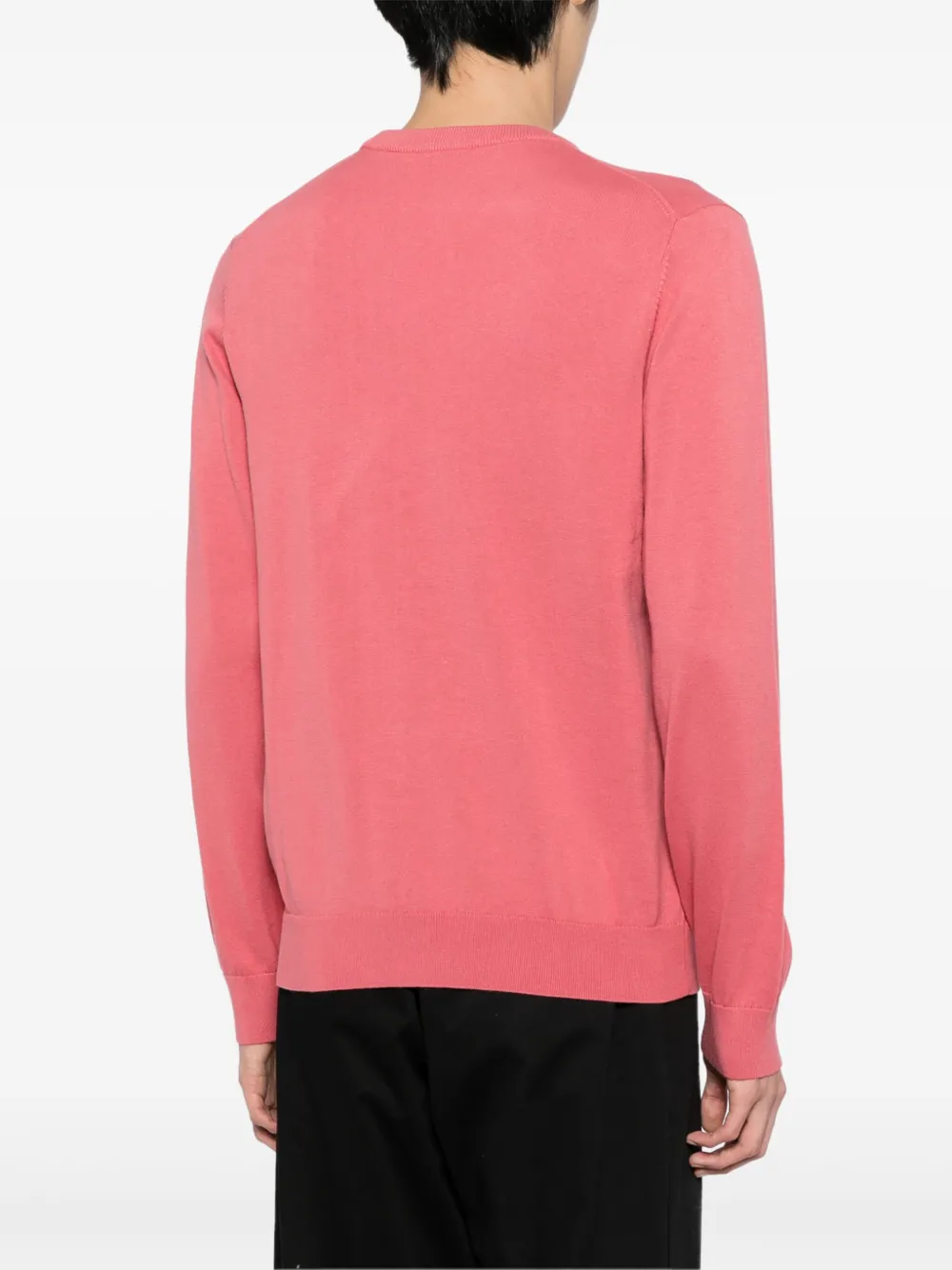 PS Paul Smith Katoenen sweater met geborduurd logo Roze