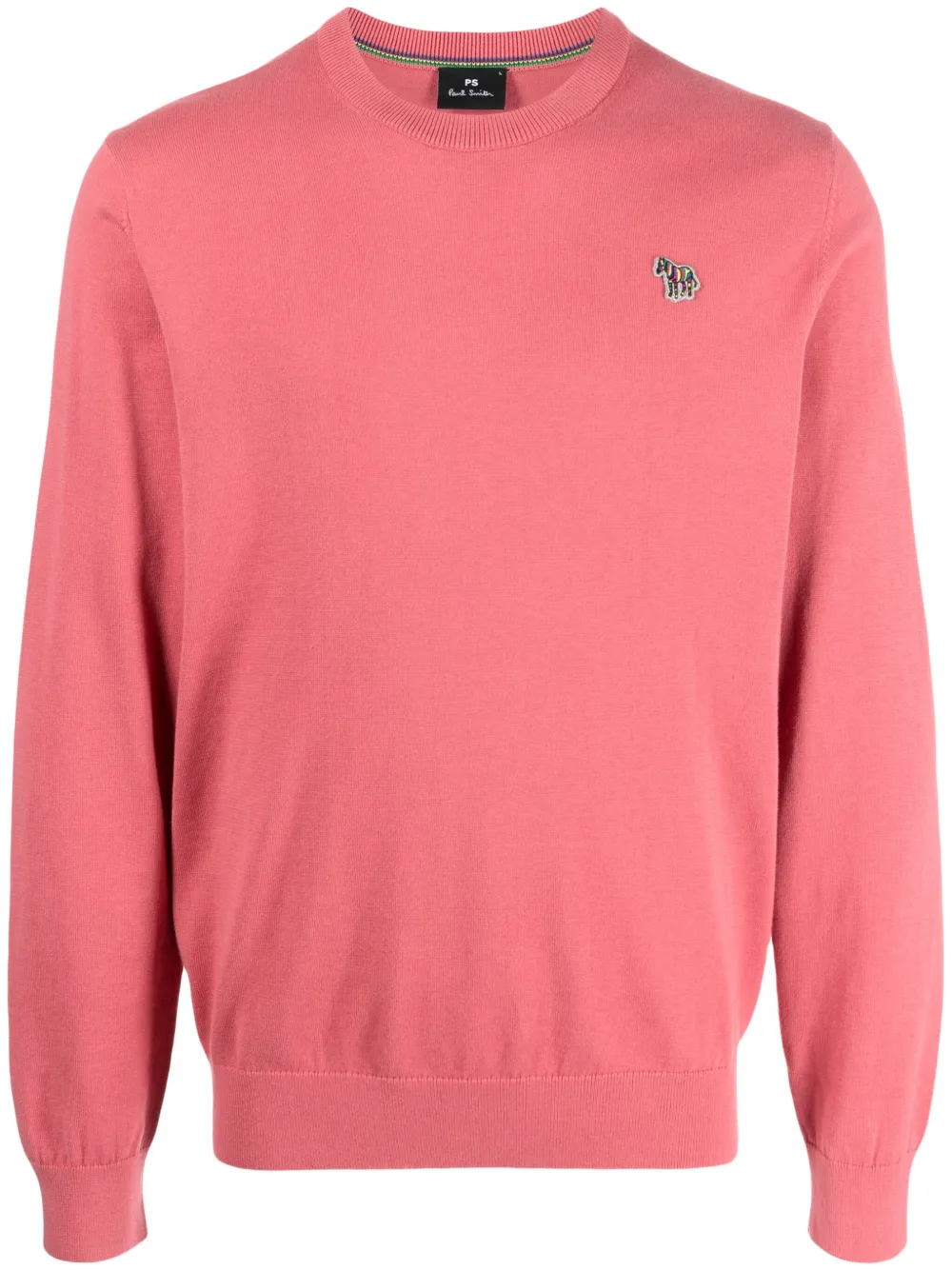 PS Paul Smith Sweatshirt mit Logo-Stickerei - Rosa