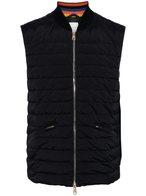 Paul Smith quilted panelled gilet
