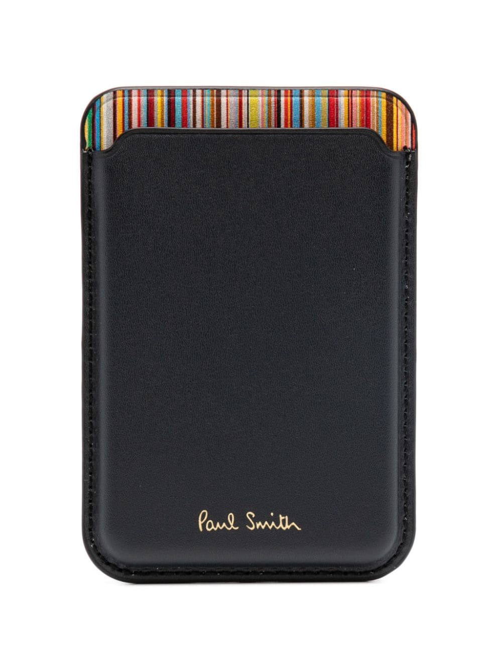 Paul Smith Iphone Magsafe Cardholder In Blue