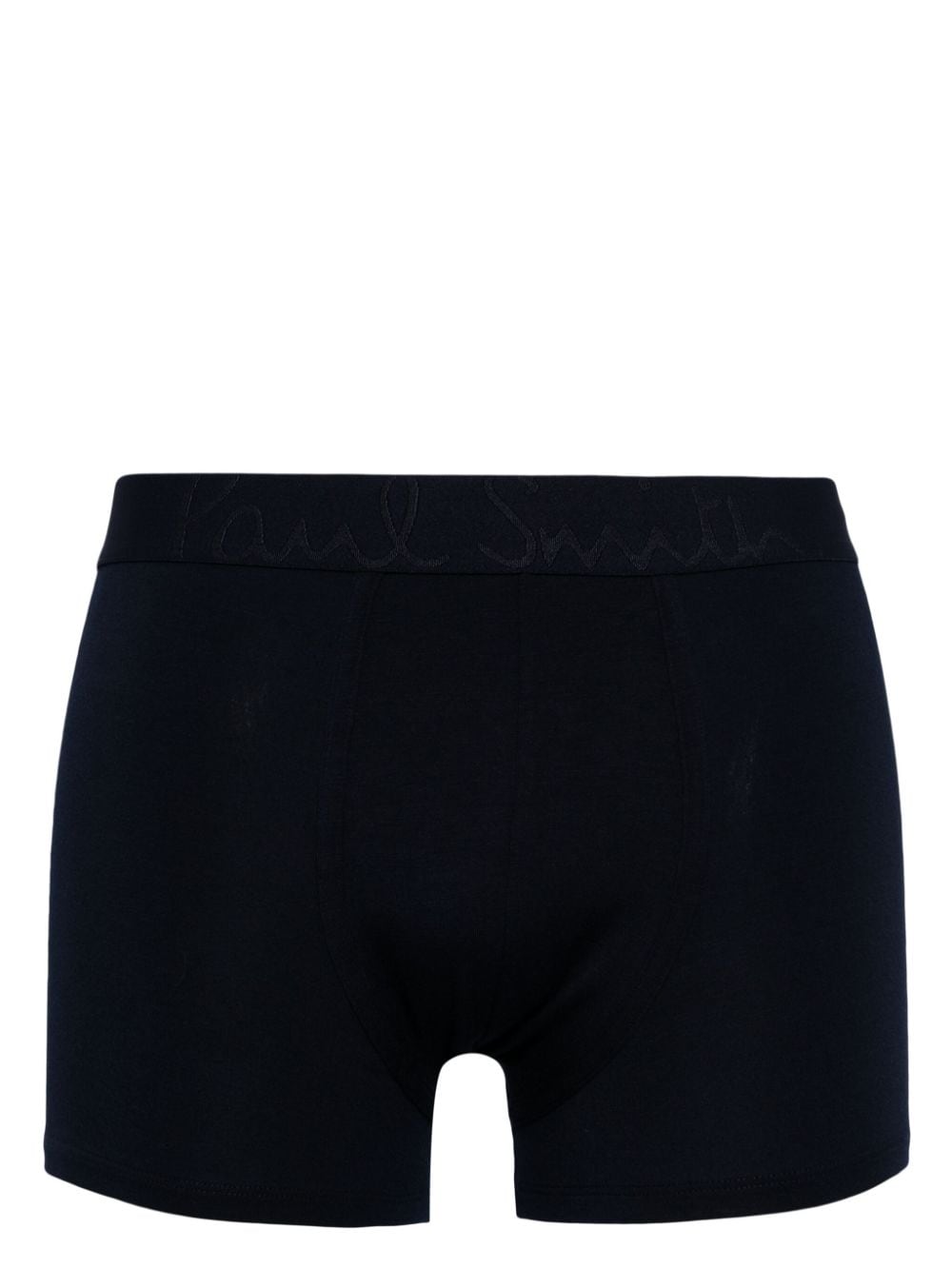 Paul Smith Drie boxershorts met logoband Blauw