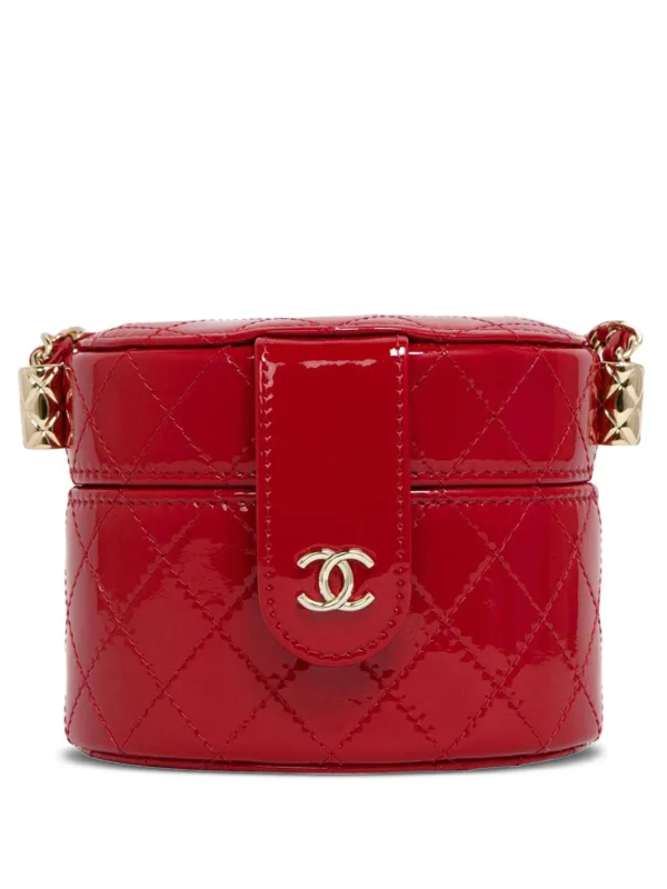 CHANEL Pre-Owned ジュエリーボックス ミニショルダーバッグ | レッド