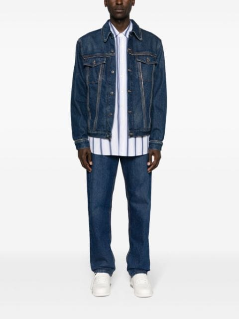 Arr Tab Zip Skate denim jacket