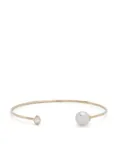 Mizuki 14kt yellow gold Sea Of Beauty pearl and diamond bracelet